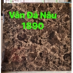 Gạch bóng kiếng khổ lớn 100x100 vân đá nâu