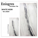 Gạch bóng kiếng khổ lớn 120x240 đá marble trắng đen