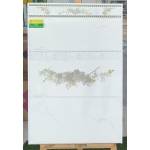 Gạch ốp tường 30x60 in hoa lan hồ điệp trắng