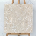 Gạch bóng kiếng 60x60 đá marble nâu sáng có vân tự nhiên