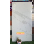 Gạch bóng kiếng 60x120 trắng vân khói xám