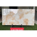 Gạch ốp lát Trung Quốc đá bóng kiếng vân cam 60x120 khổ lớn