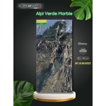 Gạch khổ lớn 80x160 hàng VN Apodio Alpi Verde Marble lát nền khu nghỉ dưỡng 