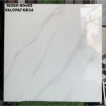 Gạch ốp lát nền nhà màu trắng khói 80x80 hàng VN 