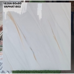 Gạch 80x80 đá granite màu trắng vân vàng mã 802 tại quận 10