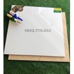 Gạch 100x100 màu trắng đá bóng kiếng nhập khẩu