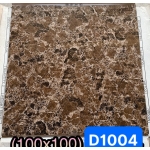 Gạch đá granite bóng kiếng 100x100 vân đá marble màu nâu da báo