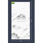 Gạch 120x240 màu trắng vân đen ốp lát mặt tiền