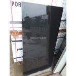 Gạch 60x120 màu đen bóng sang chảnh ốp nền nhà