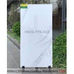 Gạch 60x120 màu trắng ốp nền nhà villa mã 1201