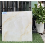 Gạch 60x60 màu trắng vân cam sang trọng