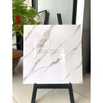 Gạch 60x60 màu trắng vân xám