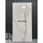 Gạch 90x180 đá bóng kiếng trắng xám xọc dọc