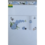 GẠCH ỐP TƯỜNG 30X60 MÀU TRẮNG HOA TÍM ĐẸP TV36627