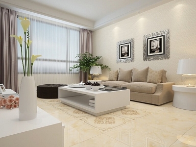 Cách chọn gạch ốp lát cho phòng khách tinh tế và sang trọng