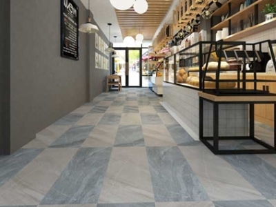 Không gian đột phá nhờ ốp lát gạch 75x150 Tây Ban Nha hiện đại và độc đáo