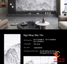 ĐÁ GẠCH KHỔ LỚN 90X180 NGŨ NHẠC ĐỘC TÔN LOẠI 1