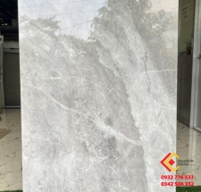 Gạch trang trí khổ lớn 60x120 màu xám bóng kiếng đá granite tại Phú Nhuận