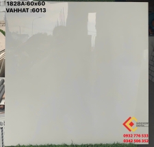 Gạch 60x60 màu trắng trơn giá rẻ hàng nội địa chất lượng tốt