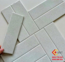 Gạch thẻ trang trí 6x20 trang trí màu xám trắng MBL60200 nhập khẩu Trung Quốc