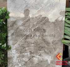 Gạch Ấn Độ bóng kiếng 80x160 màu xám giá sale 5% tại kho