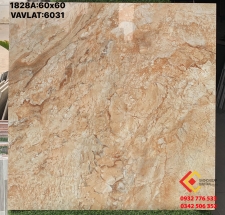 Gạch lát nền phòng ngủ giá rẻ 60x60 bóng kiếng tại Đồng Tháp mã 6031