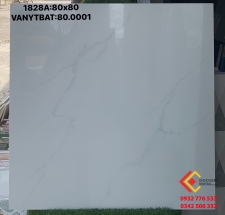 Gạch 80x80 màu trắng vân mây giá rẻ ưu đãi bất ngờ mã 80.0001