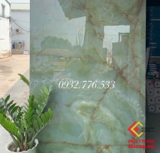 Gạch 120x180 vân đá màu xanh ngọc cẩn thạch hàng nhập khẩu tại Cần Thơ