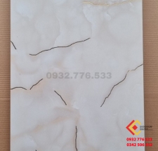 Gạch ốp tường đá bóng 40x80 khắc kim cao cấp nhập khẩu TQ