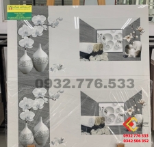 Gạch 40x80 ốp tường nhà bếp sang chảnh