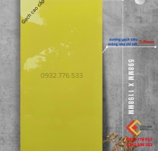 Gạch 598x1198 màu vàng xương gạch siêu mỏng tỉnh Gia Lai