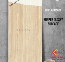 Gạch 600x1200 bóng kiếng vân vàng sọc giả gỗ tại Lâm Đồng 