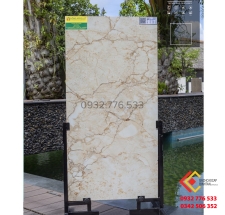 Gạch 60x120 khắc kim nhũ vàng đồng chất chính hãng