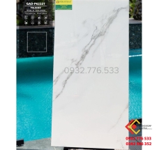 Gạch 60x120 màu trắng sọc xám sang chảnh