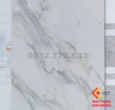 Gạch 60x120 màu trắng xám khói đậm bóng kiếng Ấn Độ