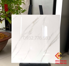 Gạch 60x60 màu trắng vân mây