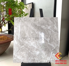 Gạch 60x60 màu xám đá bóng kiếng