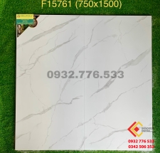 Gạch 75x150 màu trắng vân mây sang đẹp F15761