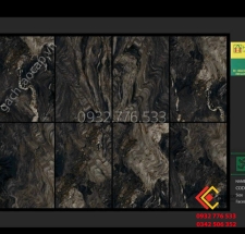 Gạch 80x120 màu nâu đá bóng kiếng mẫu mới năm 2023