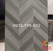 Gạch giả gỗ màu xám 60x120 lát nền sang trọng