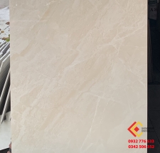 Gạch khổ lớn 60x120 ốp lát mặt tiền màu kem nhập khẩu Trung Quốc