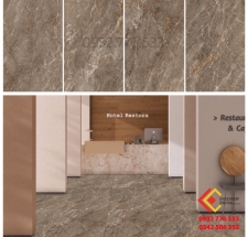 Gạch khổ lớn 80x160 đá bóng mẫu mới tại Bình Tân