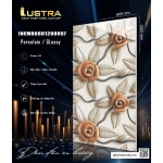 MẪU GẠCH TRANG TRÍ 600X1200 HỌA TIẾT HOA VĂN IN NỔI HÀNG 3D TẠI BÌNH PHƯỚC