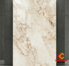 GẠCH 120X180 KEM VÀNG VÂN ĐÁ BRECCIA NÂU ĐEN BÓNG KIẾNG ẤN ĐỘ